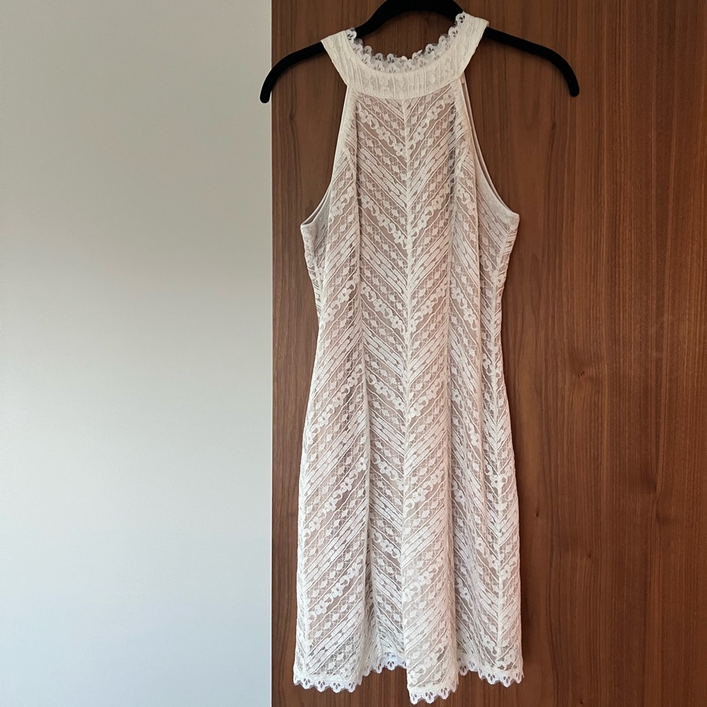 Lost and Wander lace white dress